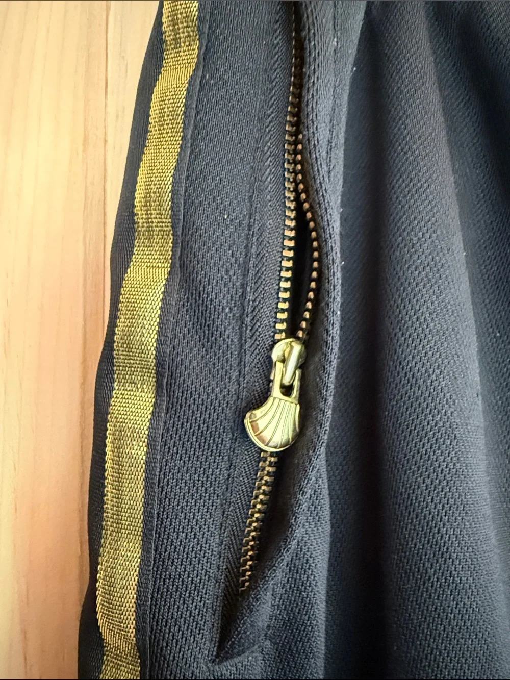 Adidas Originals SST 50th Anniversary Superstar Track Pants Metallic Gold Black